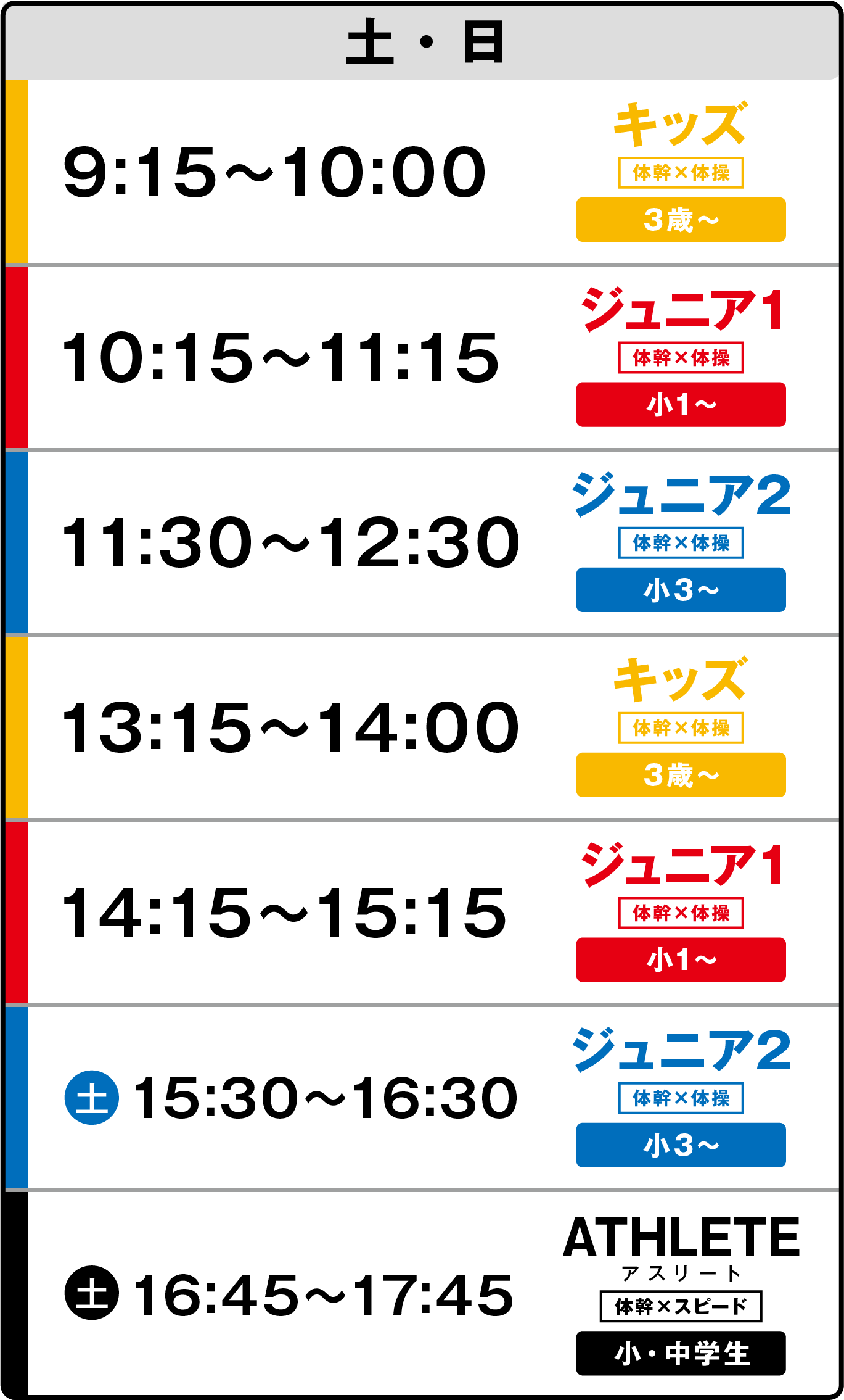 土日